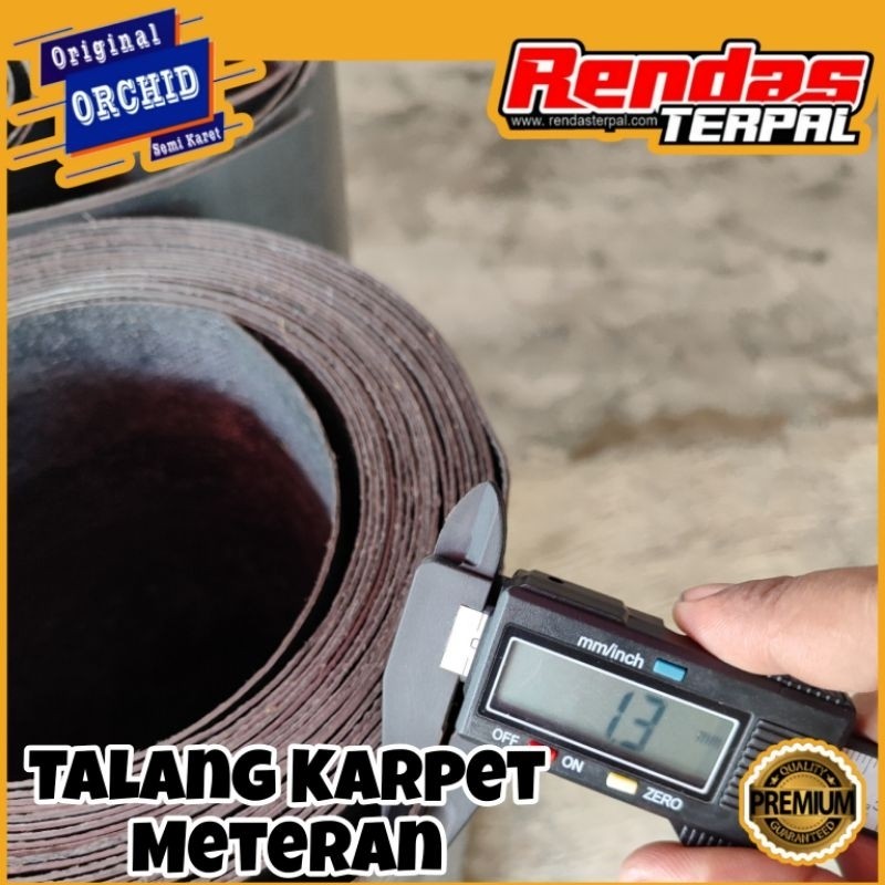 TERBARU Talang Karet / Talang Karpet 90cm Super Tebal 1.3 mm