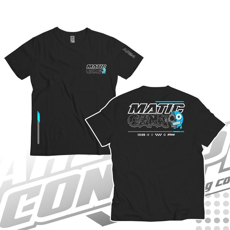 Kaos Matic Gank / Baju Distro Matic Gank / Atasan pria wanita