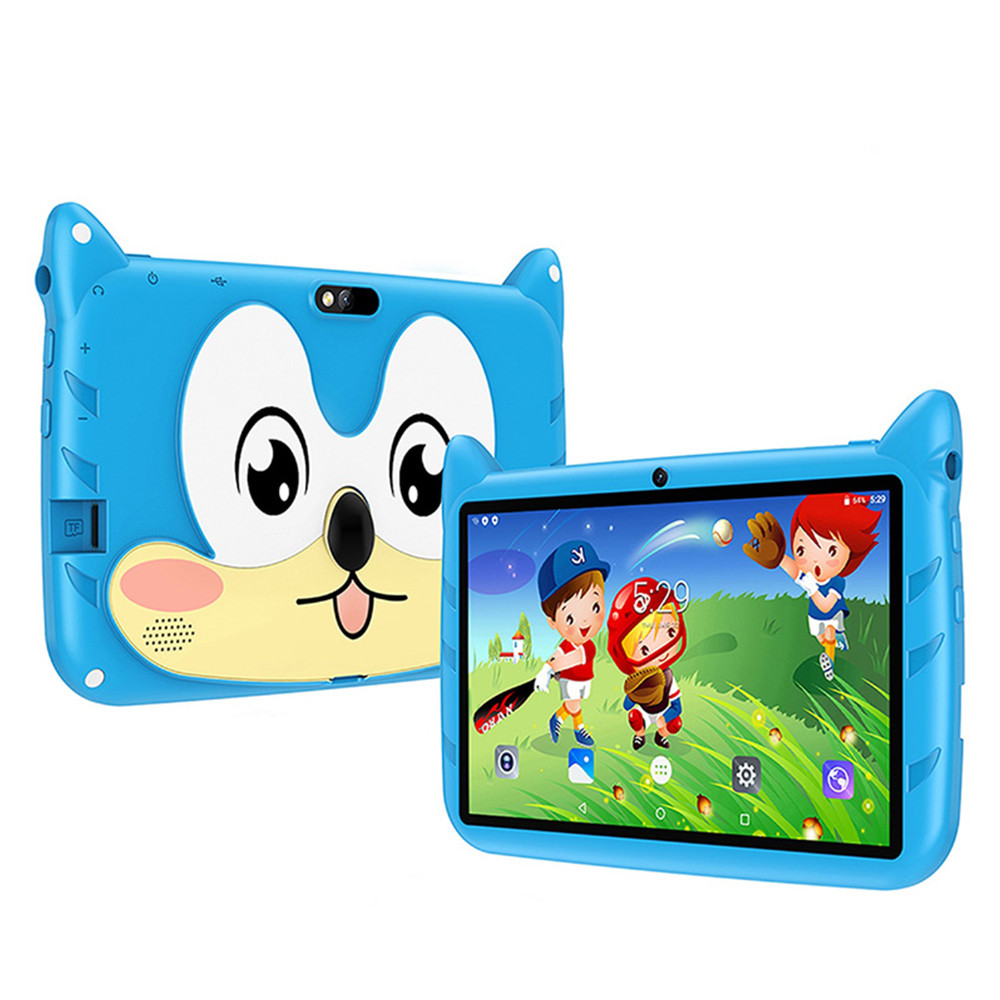 BDF Cartoon Pattern 7 In Kids Tablet Quad Core 4GB RAM 64GB ROM Android 13 Google Learning Education