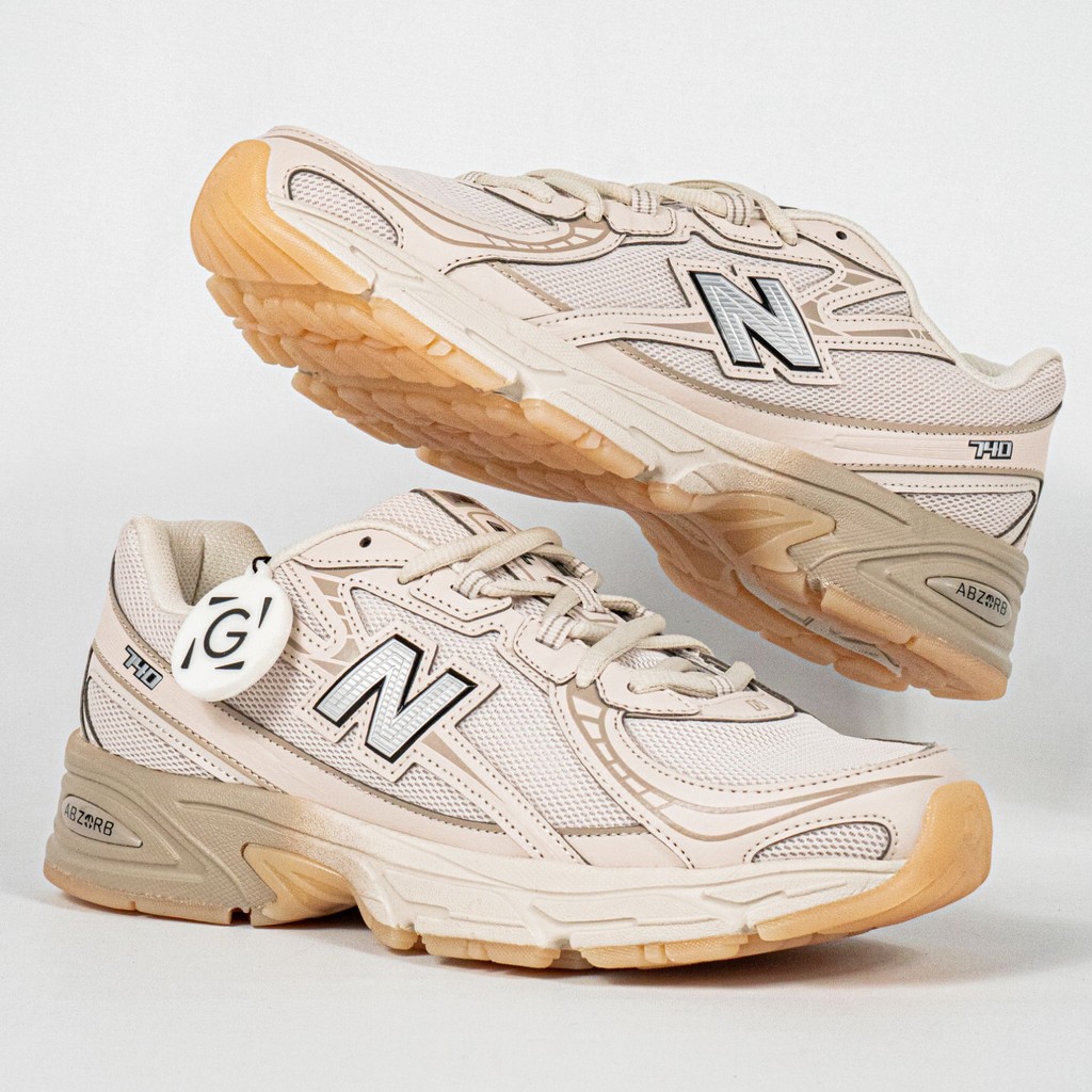 Sepatu NB New Balance 740 Beige Moonbeam Arid Stone Cream Sneakers Authentic