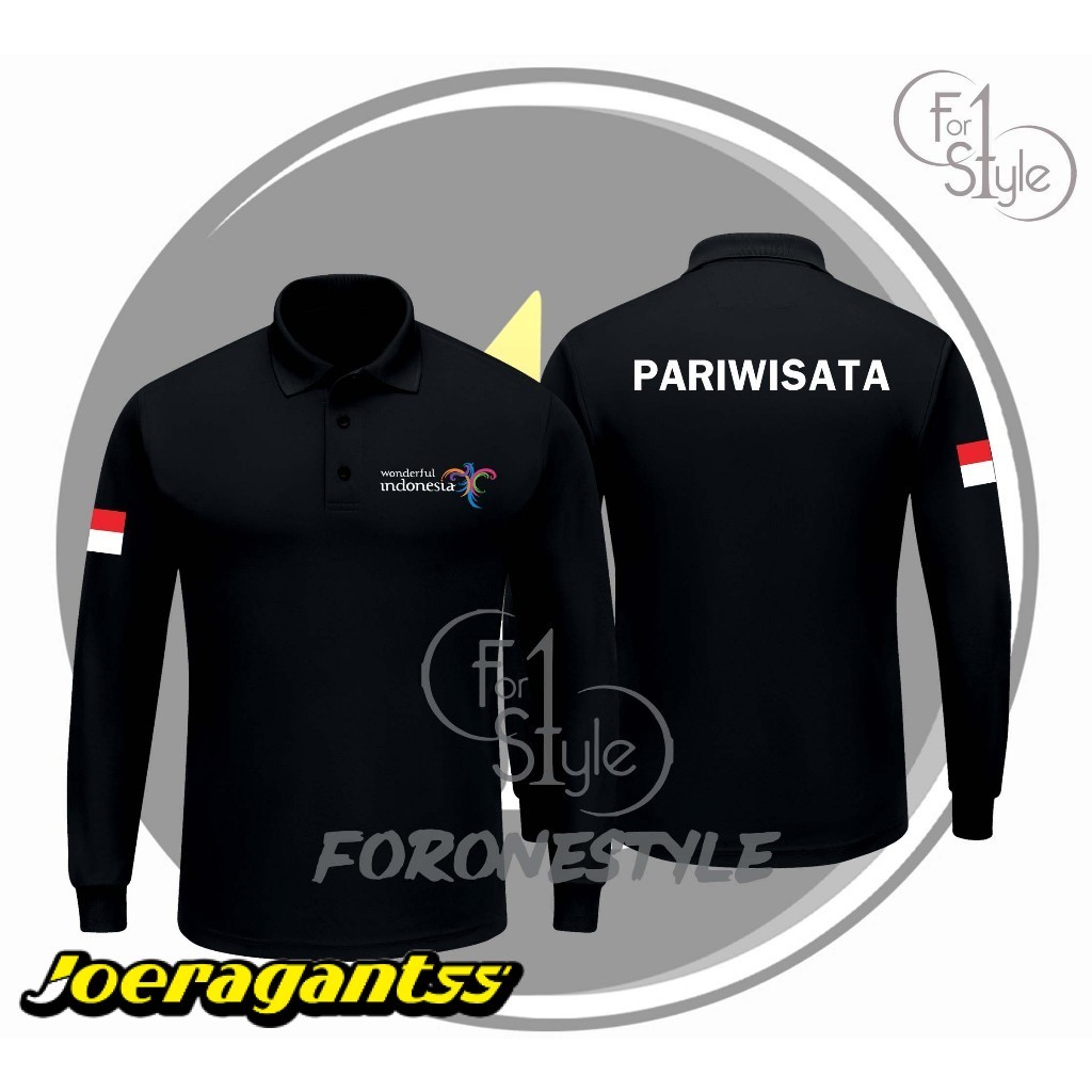 PoloShirt PARIWISATA WONDERFUL INDONESIA - WONDERFUL INDONESIA PoloShirt PARIWISATA