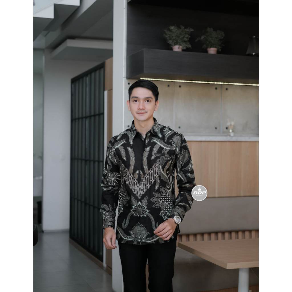 Malabis - KEMEJA PRIA SLIMFIT - KEMEJA BATIK SLIMFIT - KEMEJA BATIK PREMIUM
