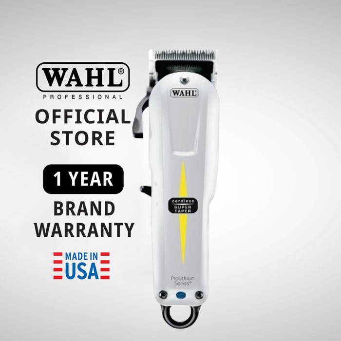 Wahl Super Taper Cordless Hair Clipper - Alat Cukur Rambut, Pemangkas
