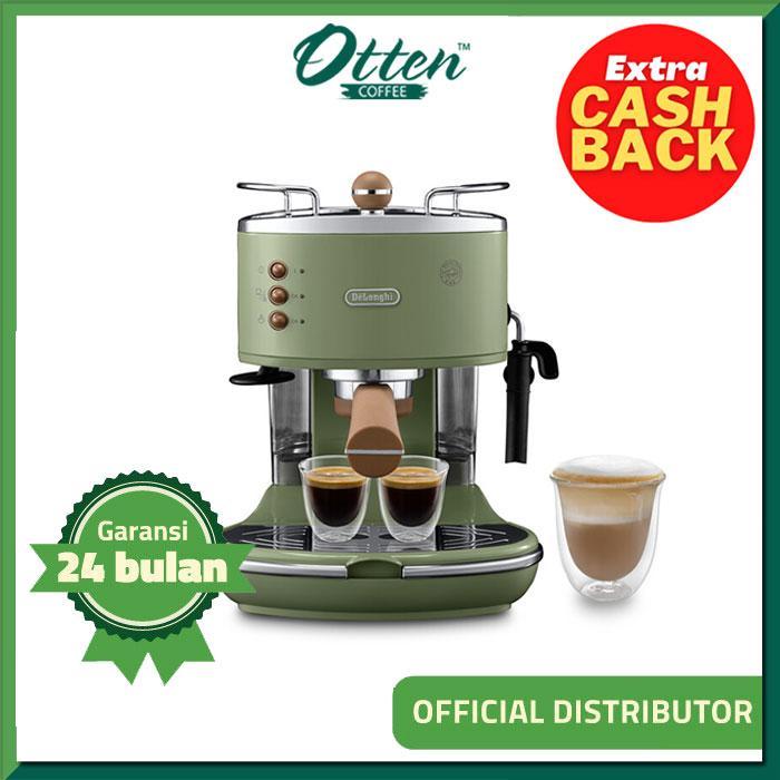 DeLonghi - Icona Vintage Espresso Machine ECOV 311.GR - Mesin Kopi