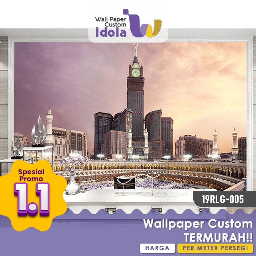 Wallpaper Custom Masjidil Haram Kabah Mekkah
