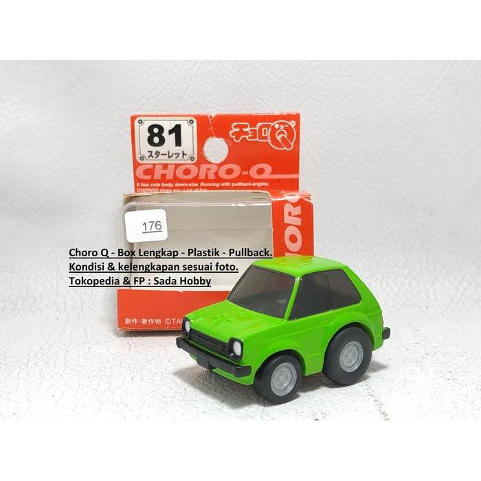 Choro Q ChoroQ  No 81 Toyota Starlet KP61 Hijau SBAtoys
