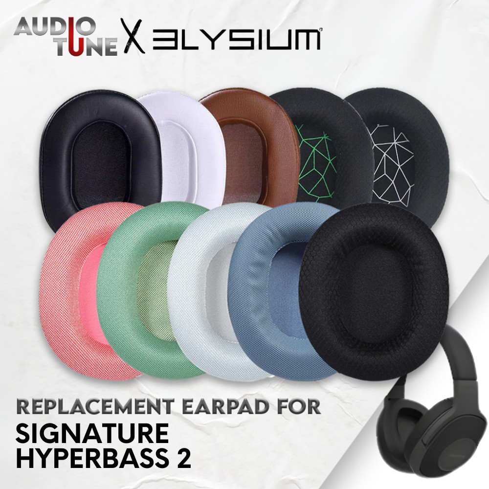 Earpad Earcup Earcushion Elysium Signature Hyperbass 2 Foam Pad Busa Bantalan