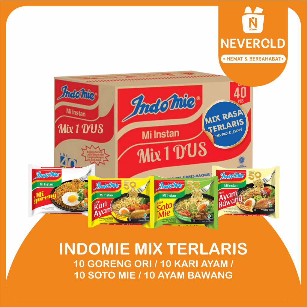 INDOMIE 1 DUS - MIX TERLARIS ED AGUSTUS 2026