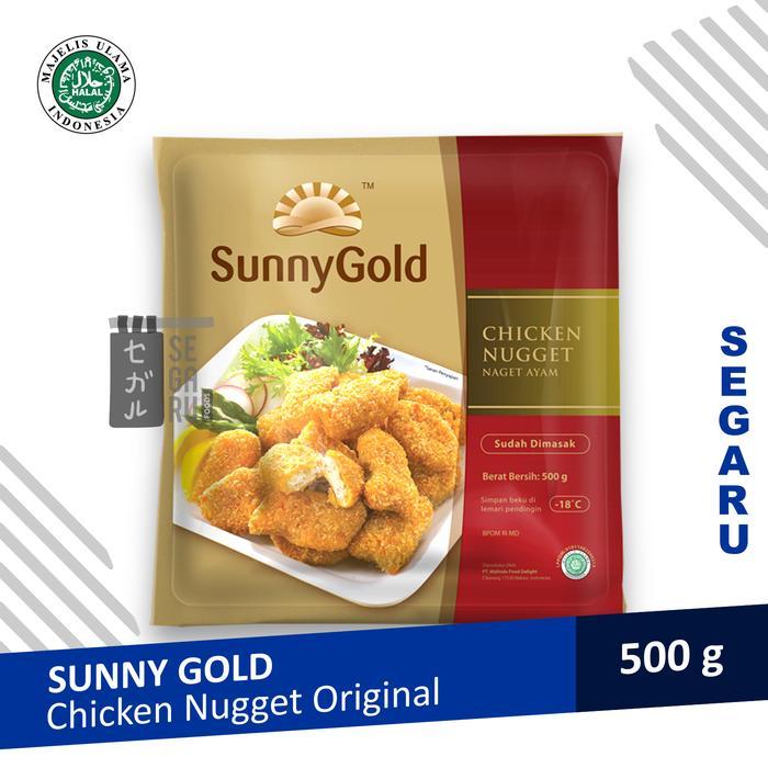 SUNNY GOLD Chicken Nugget Tempura POP 500 gram - NUGGET ORIGINAL