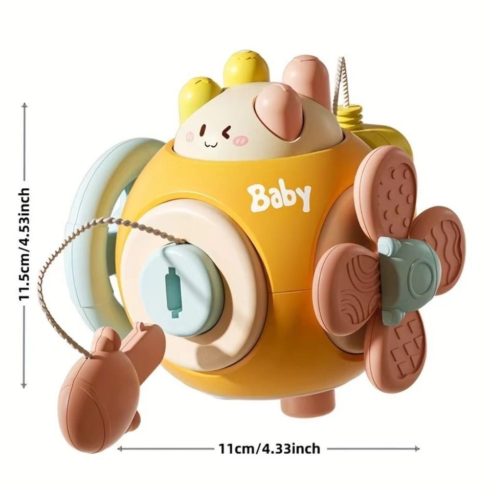 Polyhedral Activity Busy Cube Interactive Puzzle Baby Montessori Busy Board DIY Educational Learning