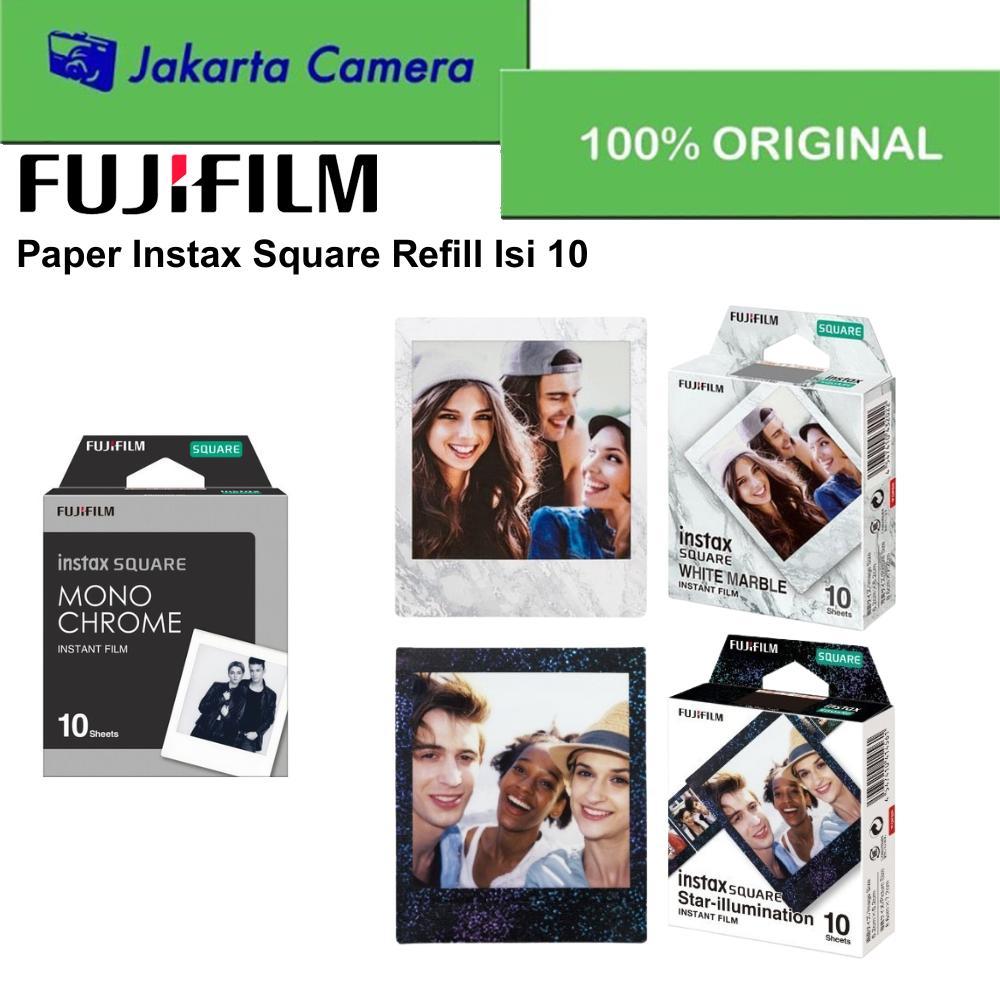 Fujifilm Paper Instax Square Refill Isi 10 expired