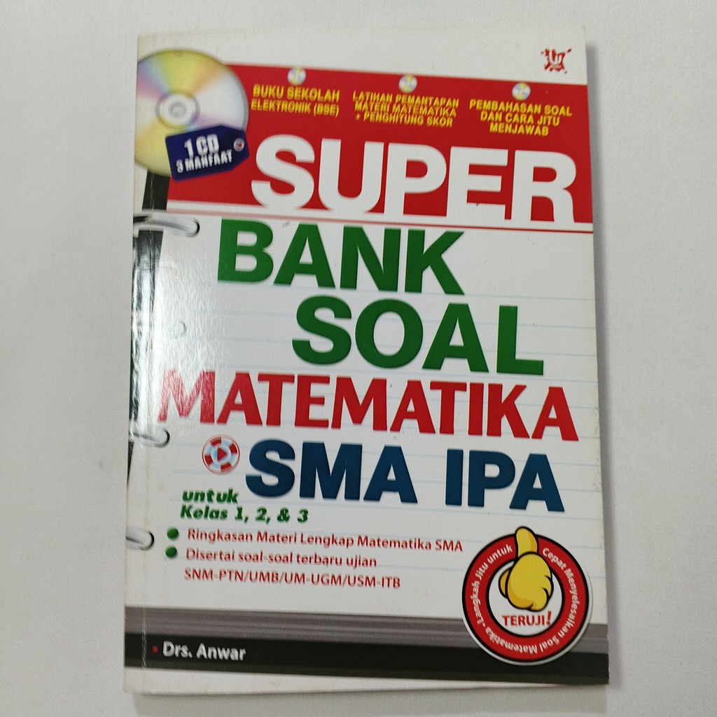 Buku Super Bank Soal Matematika SMA IPA - Drs. Anwar
