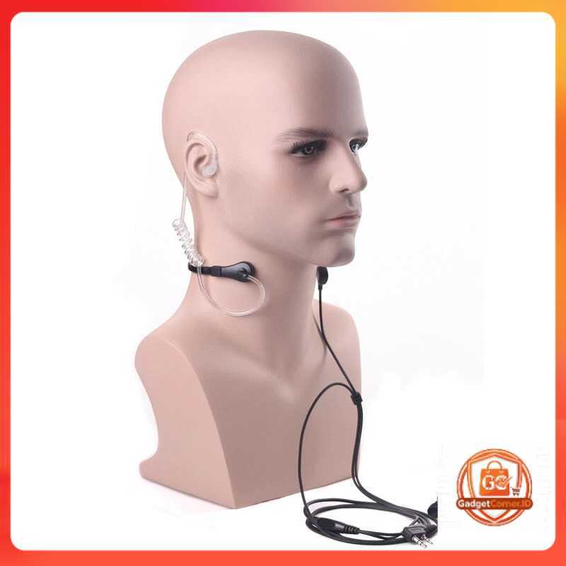 gadgetcornerid Taffware Headset HT FBI Finger PTT Acoustic 2 Pin UV-5R UV-B5 UV-B6