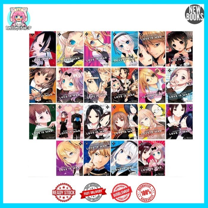 Kaguya-sama: Love Is War (manga), Vol. 1-28