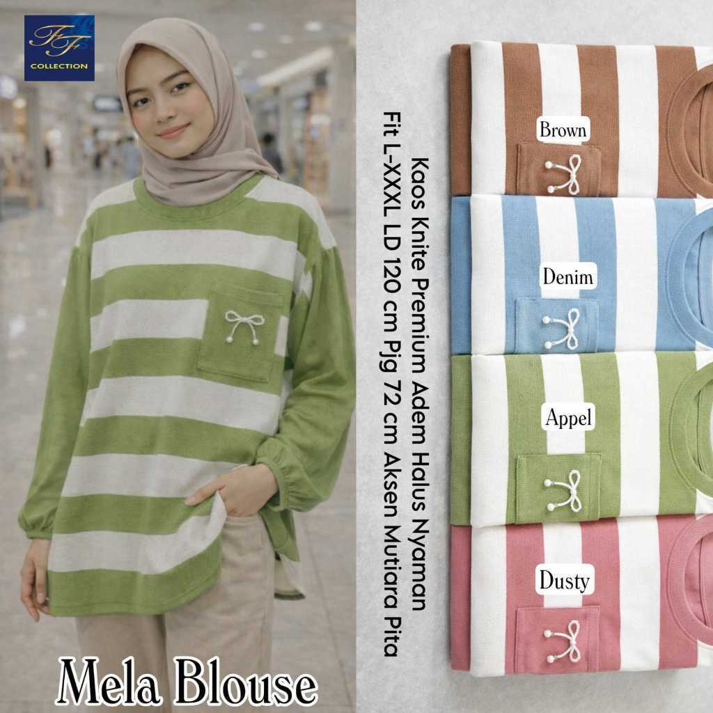 2201    MELA BLOUSE    by FF  // NOVIISTUFF