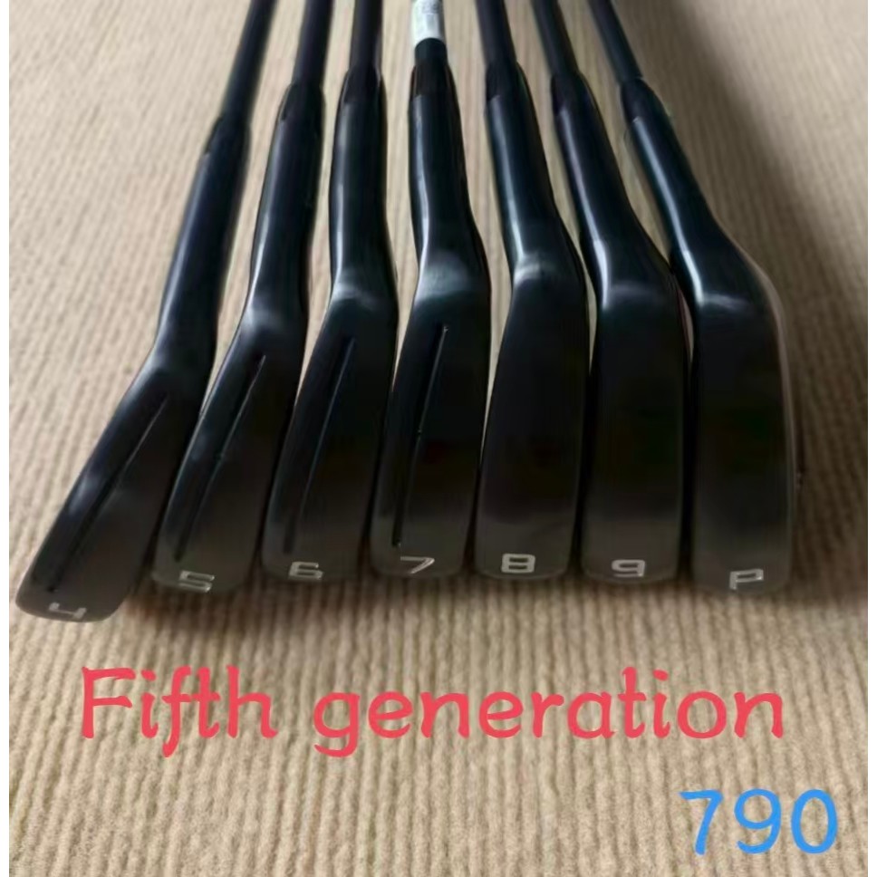 2025 Golf Clubs FORGED 790 Iron Set Forged Hollow Blade Black Color Golf Irons Finished Golf Club 45