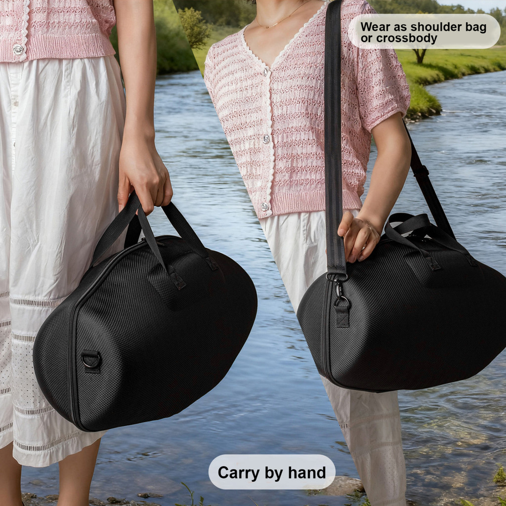 Carrying Case for JBL Boombox 4 Speaker, Storage Bag Organizer Travel Case with Shoulder Strap,EVA H