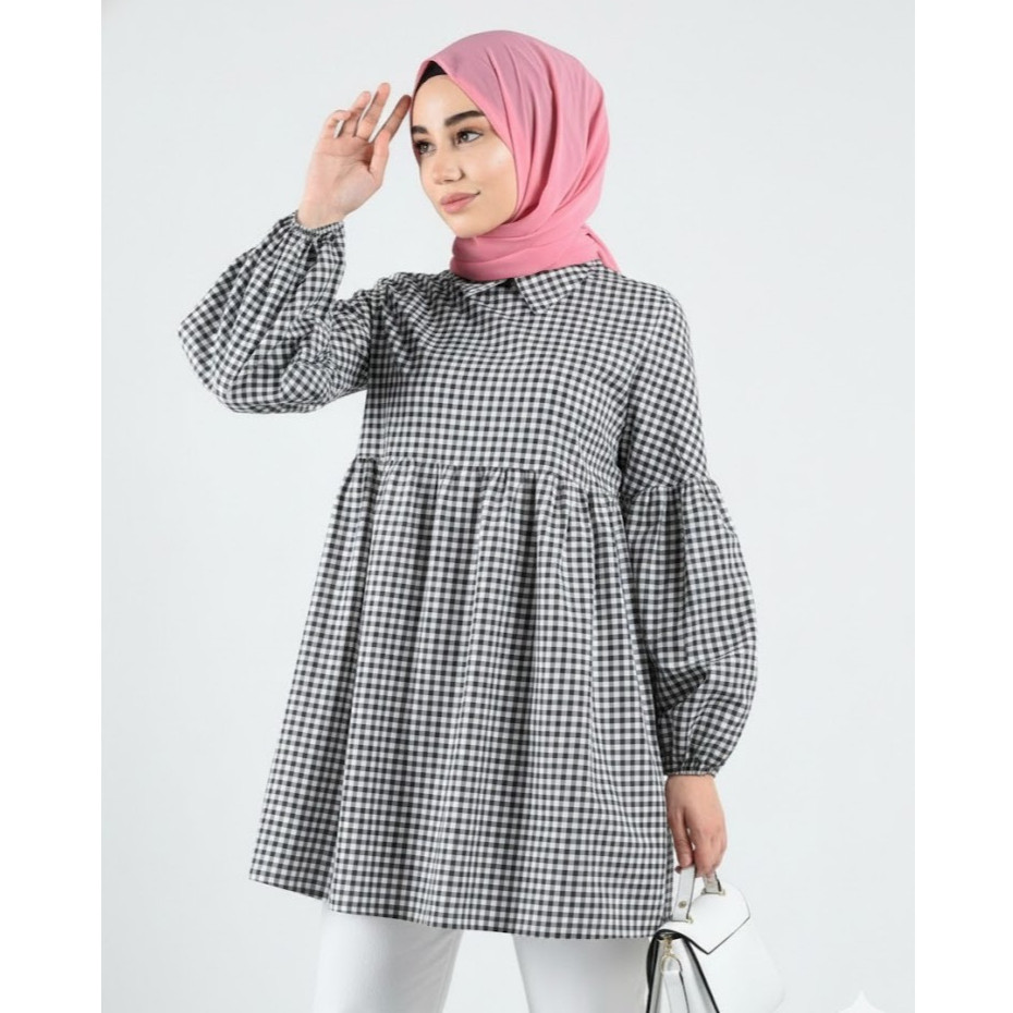 Luna tunik model terbaru terlaris trend kekinian