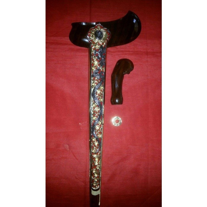 [ISTIMEWA] warangka Keris Topeng Kayu Sono KT
