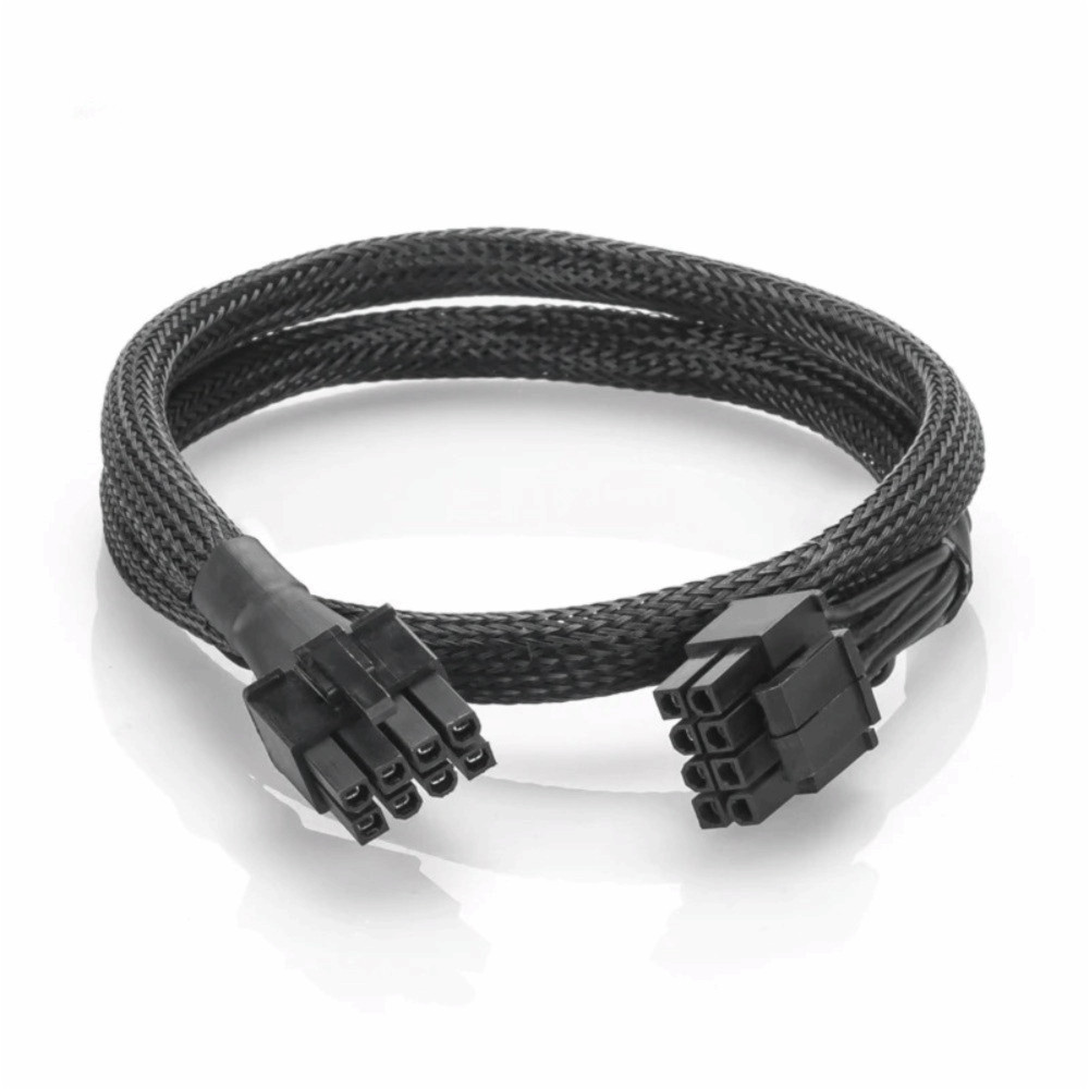 60708090cm CPU Power Cable Black 12V DC Power Extension Cable Durable for CORSAIR RMx Series RM1000x