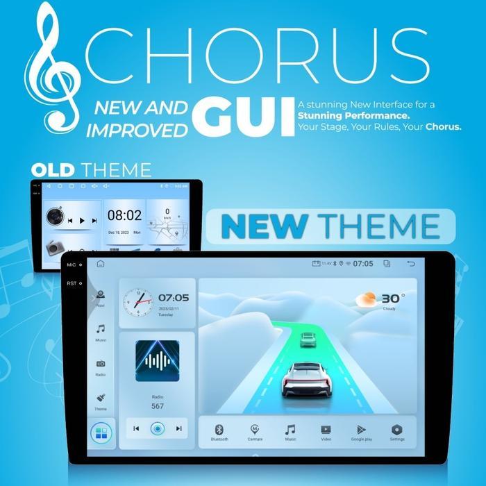 Head Unit Android Avante Chorus AD-9910 Karaoke 9.5 inch 4/64GB