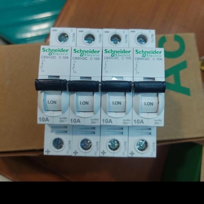 MCB Schneider C60H-DC 1P 6A/10A/16A/20A Mcb DC - 6A