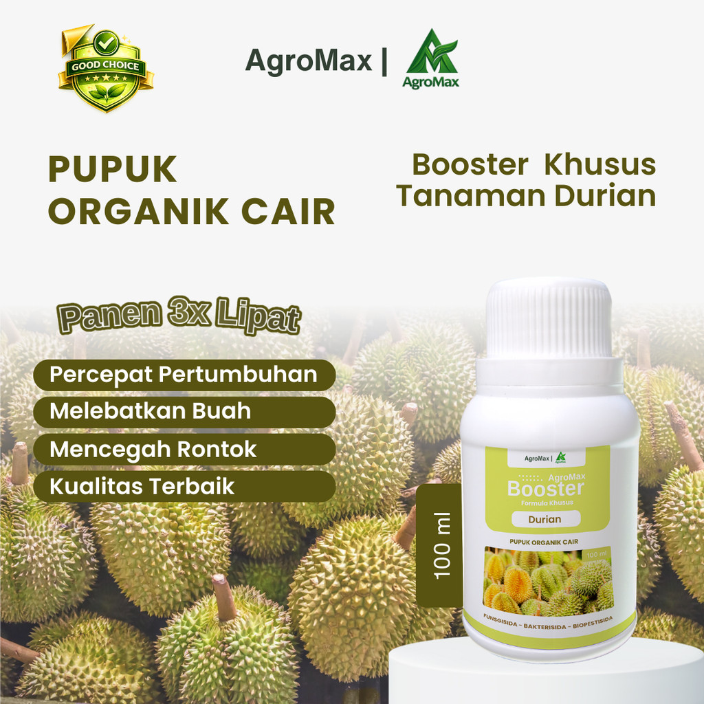 AGROMAX - Pupuk Durian Supaya Cepat Berbuah / Pupuk Durian Supaya Subur dan Berbuah / Pupuk Durian C