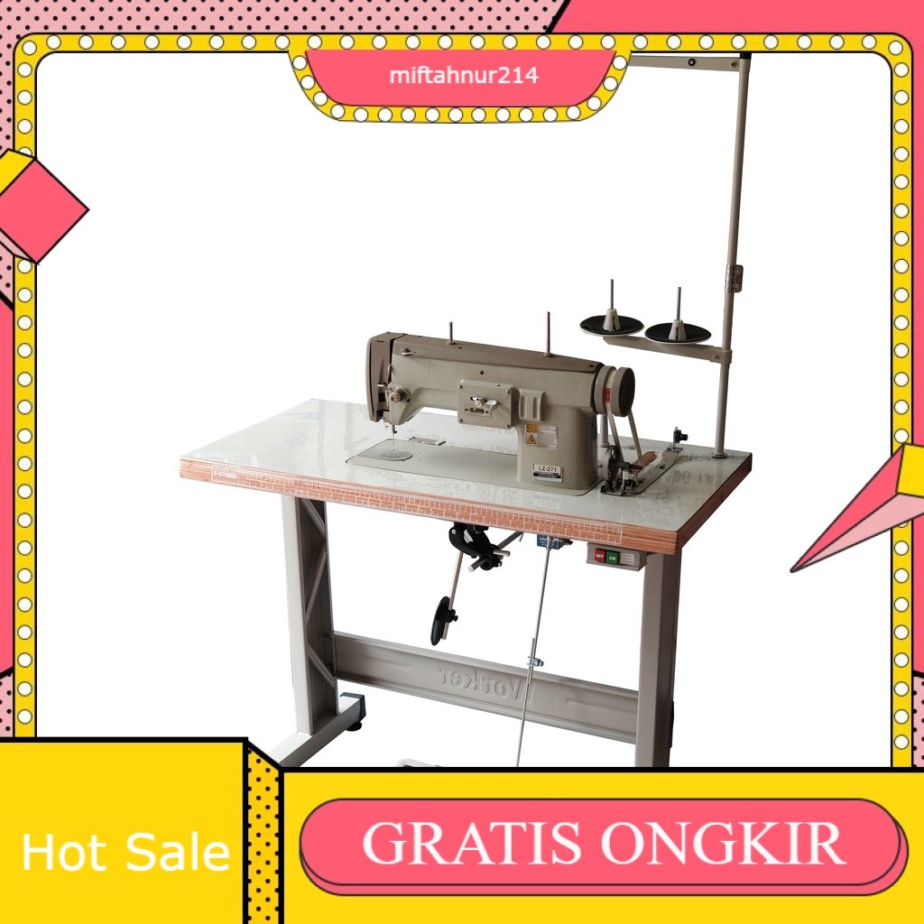 MESIN BORDIR MANUAL LZ 271 High SPEED KONVEKSI