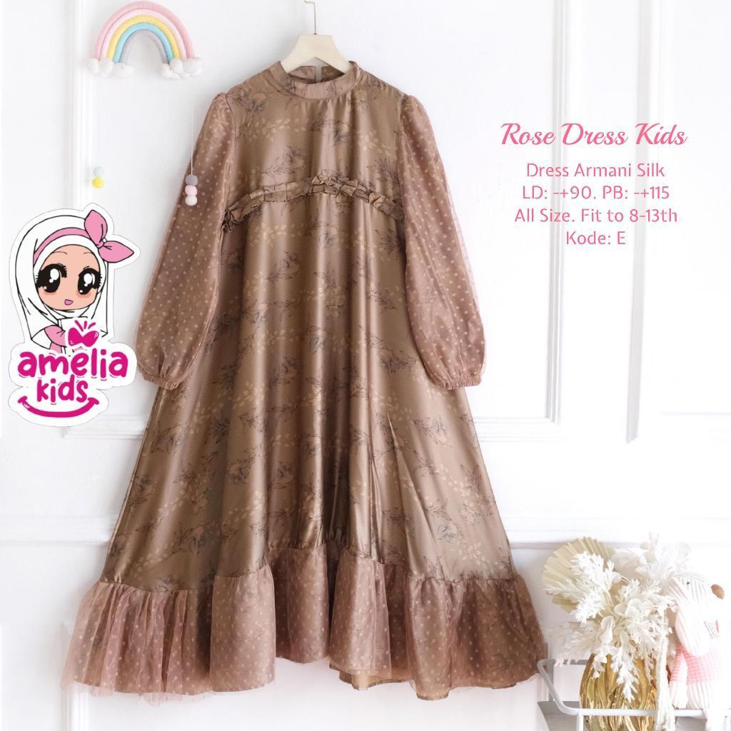 2801    ROSE DRESS KIDS by AMELiA KIDS FASHION