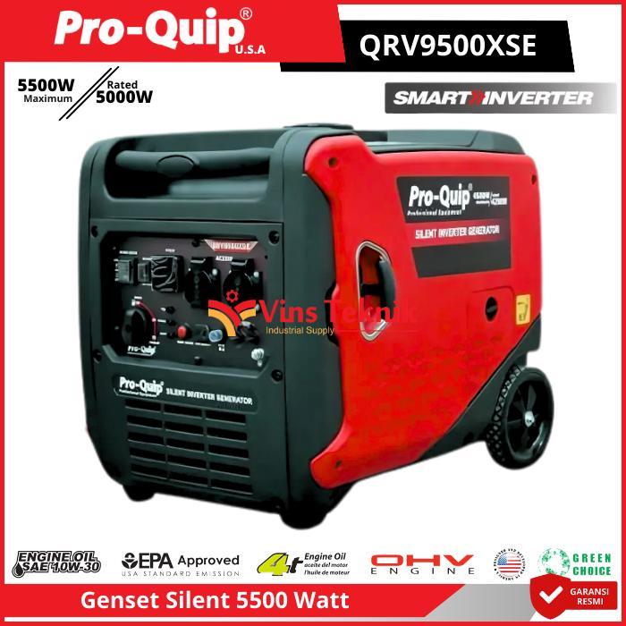 ProQuip QRV9500XSE Mesin Genset Silent Genset Bensin Generator Genset Portable 5500Watt QRV9500 QRV 