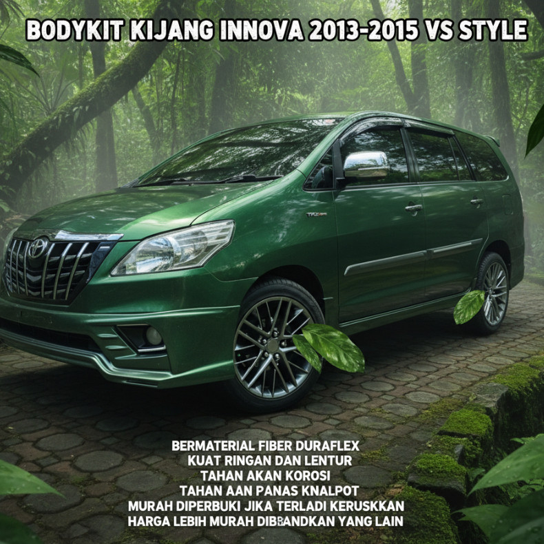 bodikit body kit kijang innova 2013 2014 2015 body kit innova vs style