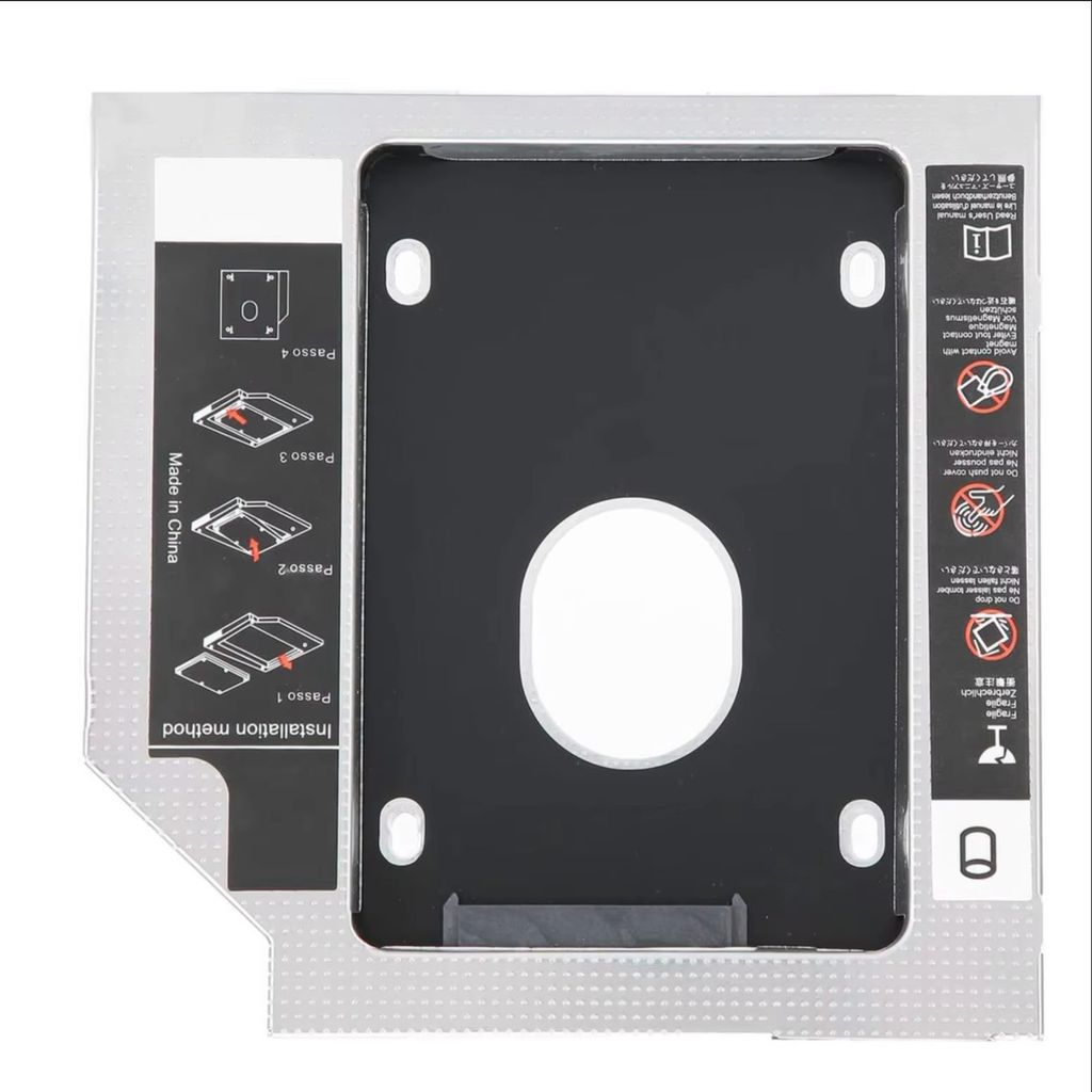 95mm 2nd HDD Hard Drive Optcal Caddy Bracket for Toshiba L70A C70 C70D C70DA L70B L55B5276 L50B1MC P
