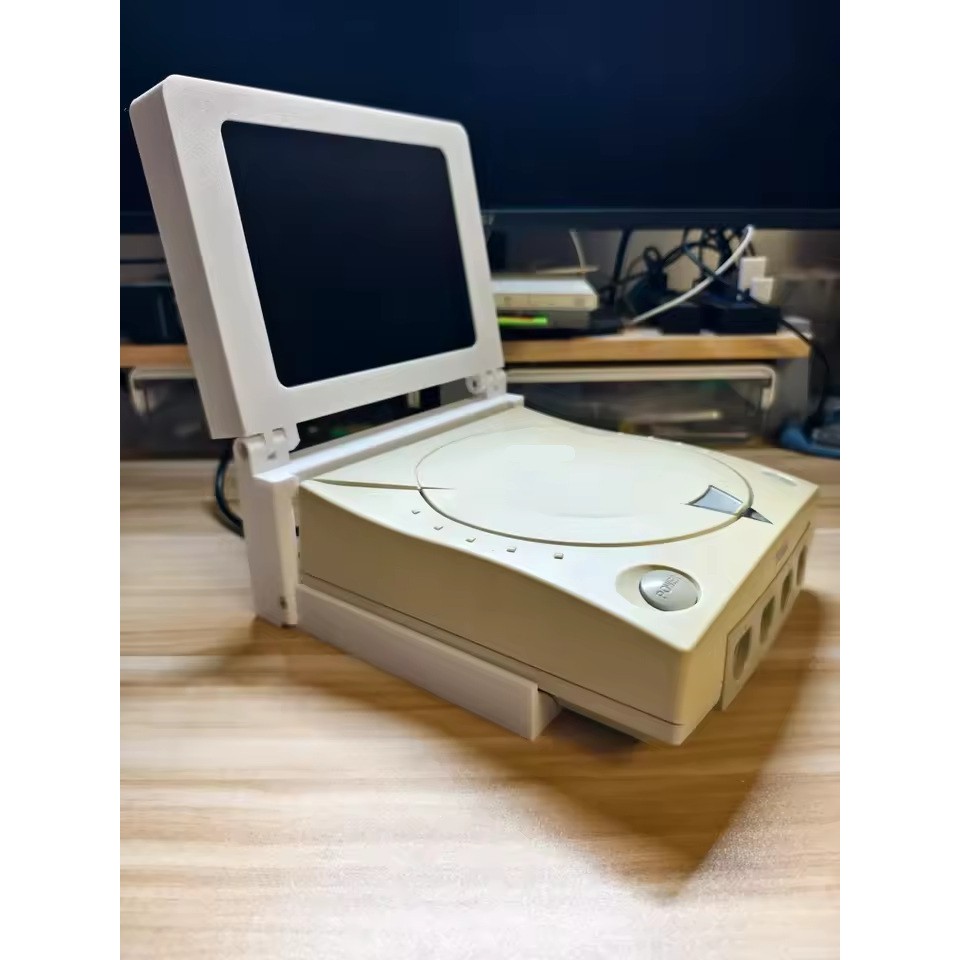 8Inch LCD Screen Portable splay Mini Monitor With Stereo Speaker for DC Dreamcast Console GDEMU  Ret