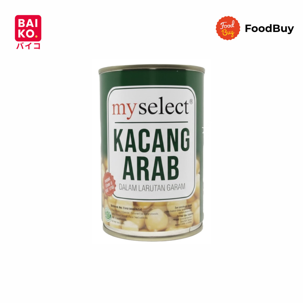 Myselect Chick Peas Garbanzo Beans (Kacang Arab) 425gr