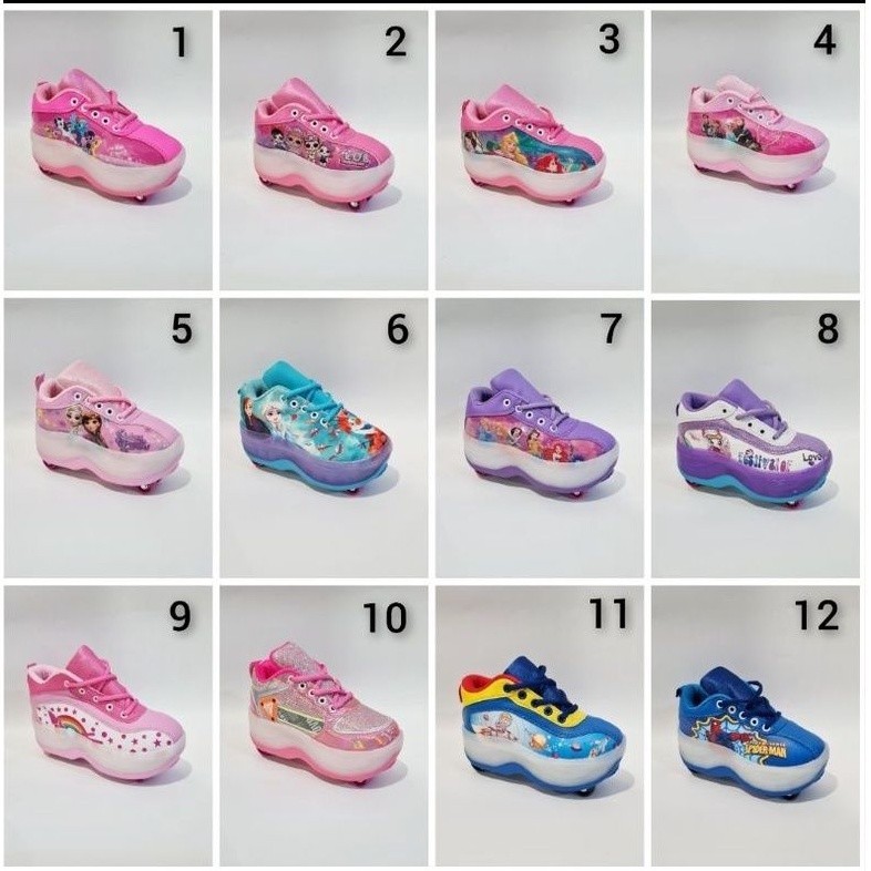 Sepatu Roda Anak Karakter Sepatu Roda Anak Perempuan Sepatu Roda Anak Laki Laki Sepatu Roda Fashion 