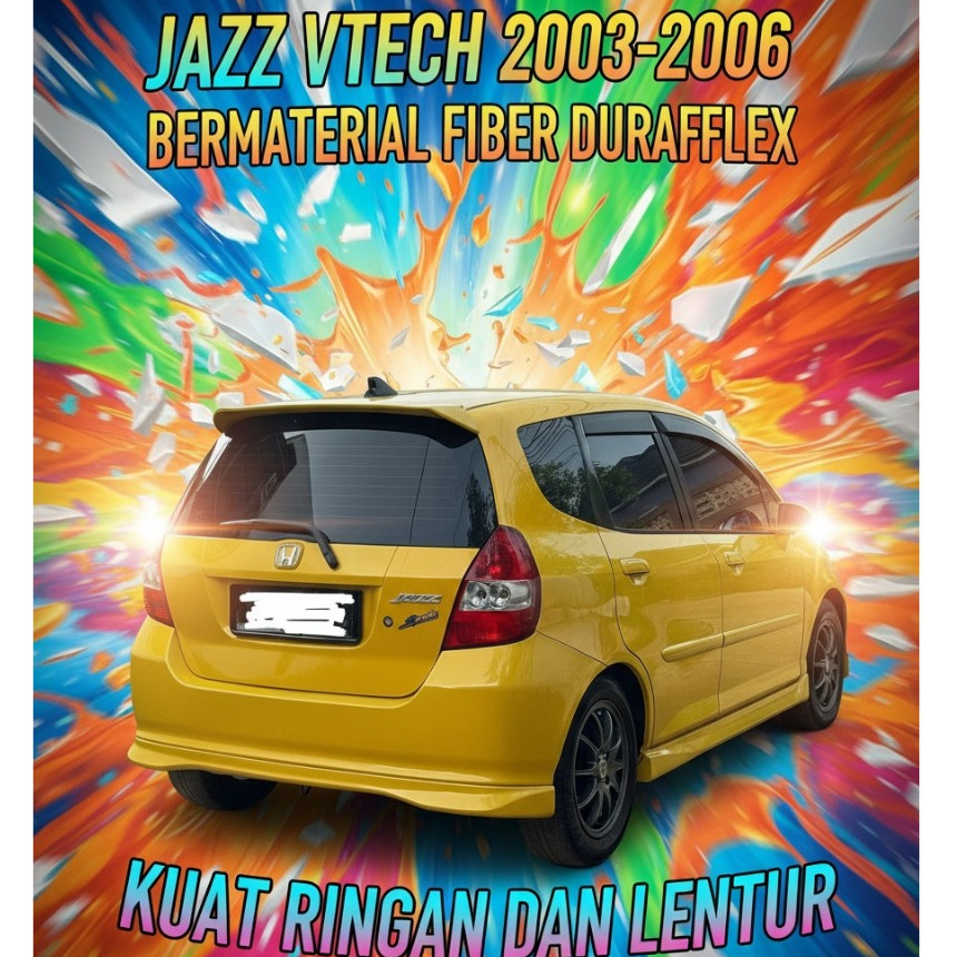 cicilan 0% BODY KIT BODYKIT HONDA JAZZ GD3 2004 2005 2006 VTECH bodikit jazz body kit jazz