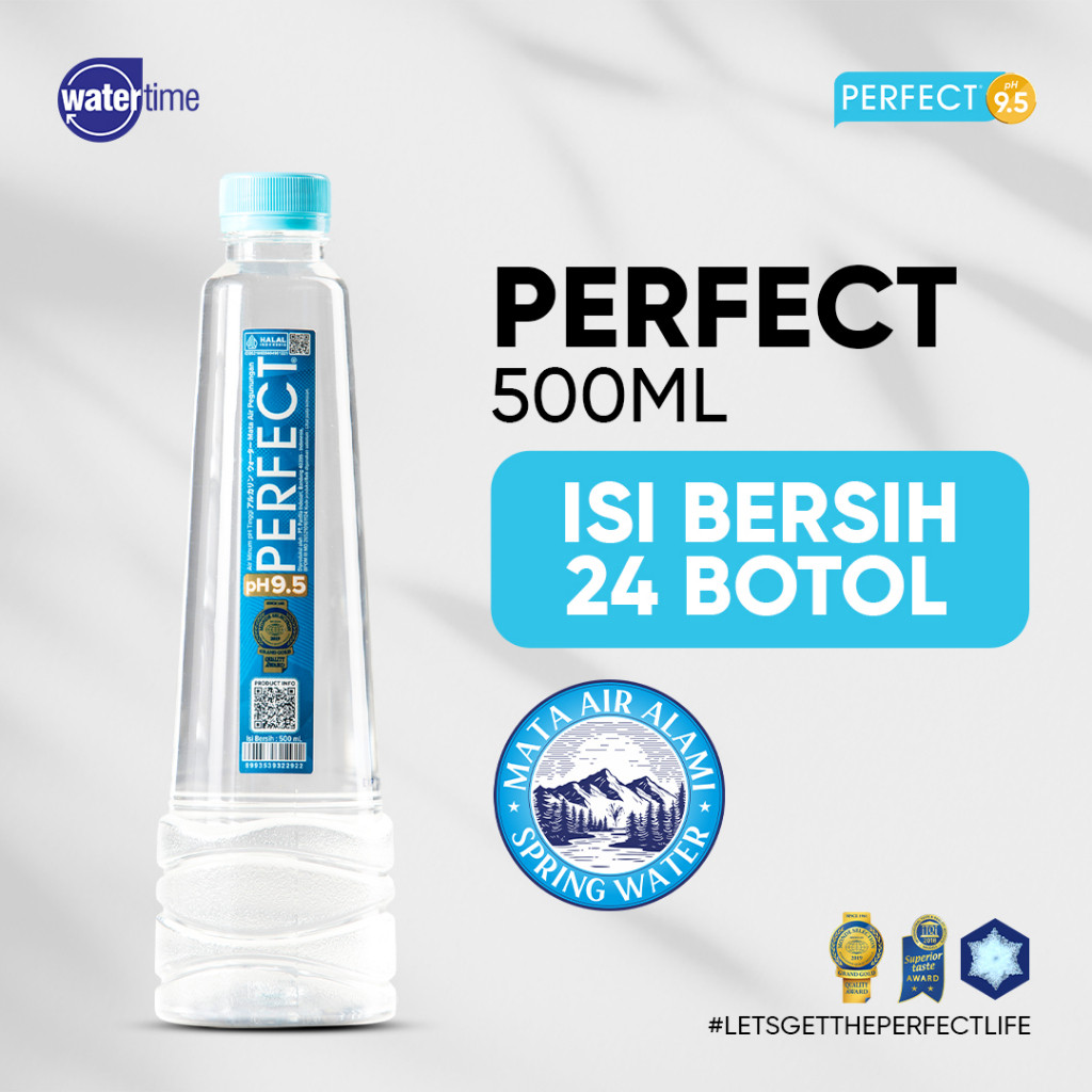 Perfect Alkaline Water 500Ml (Air Minum Isi 24 Botol)