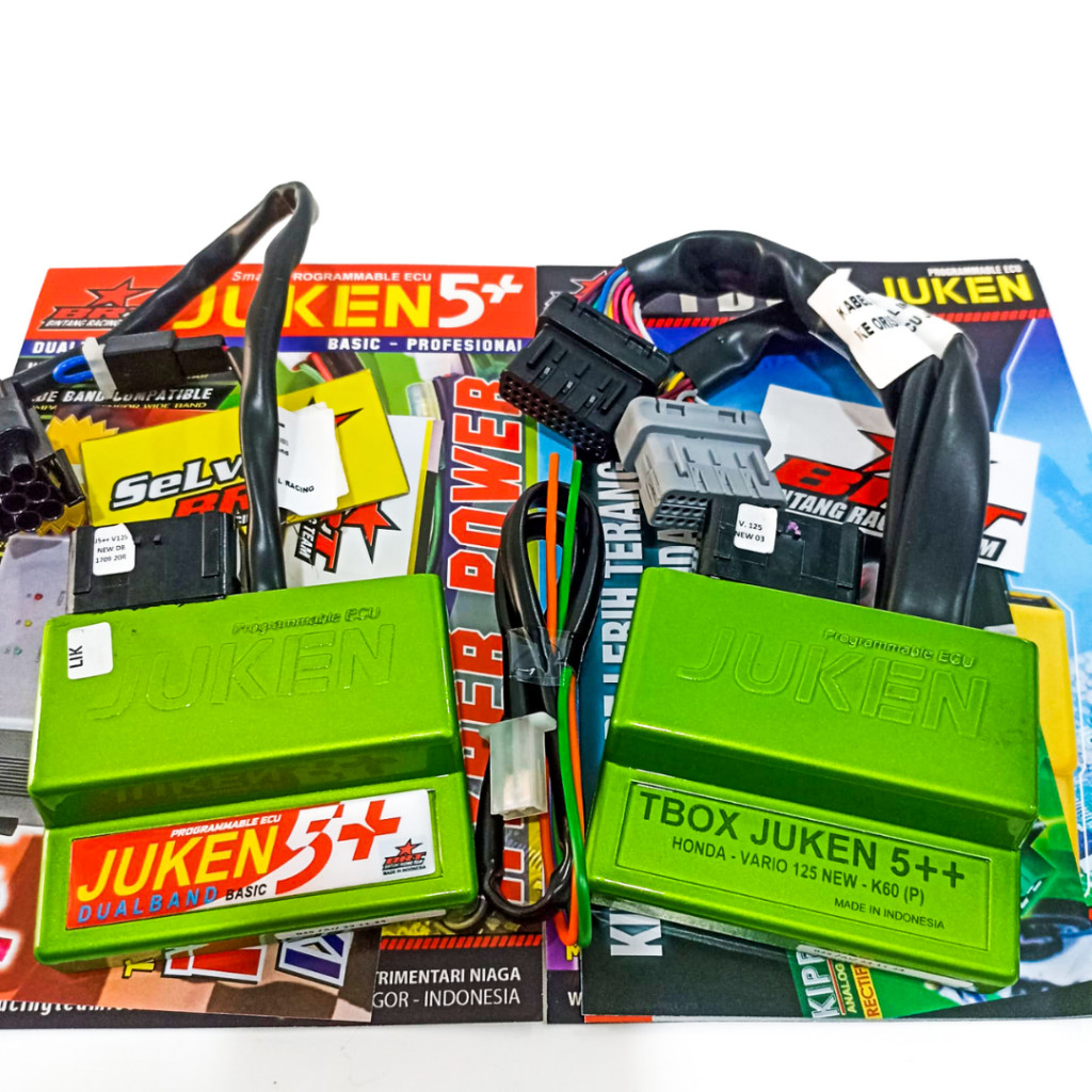 ECU BRT JUKEN 5++ PLUS & TBOX VARIO 125 LED K60 RACING TURBO DUALBAND