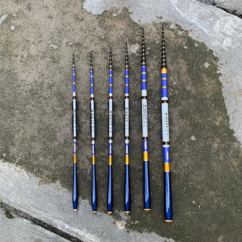 TERBARU Joran Tegek Carbon Oregon Rawit Kolong AP1 Ringan