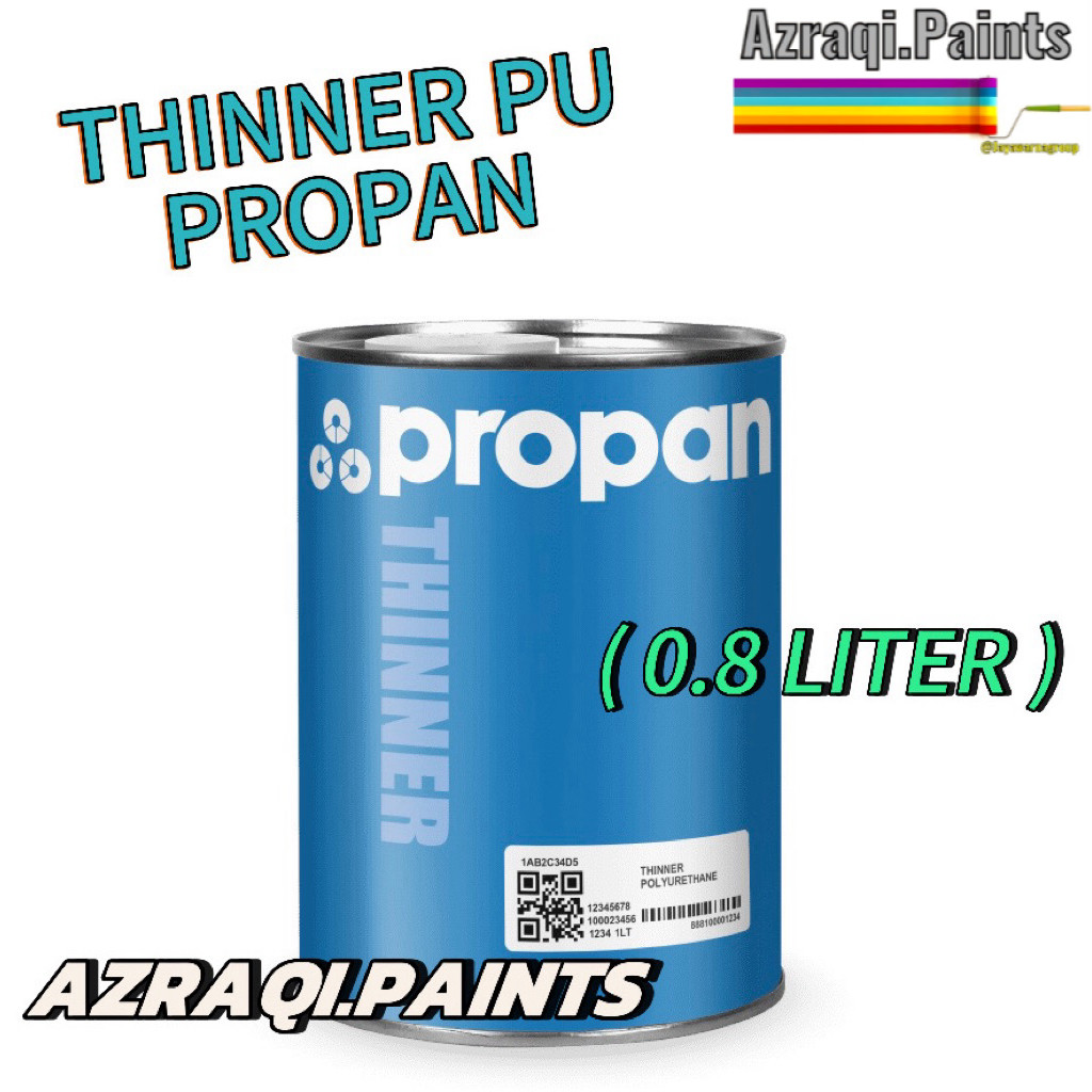 THINNER PU PROPAN ( 0.8 LITER ) / THINER PU / TENER PU
