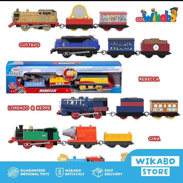 Thomas & Friends Motorized Track Master Original Gustavo , Raul Emerson , Golden Thomas