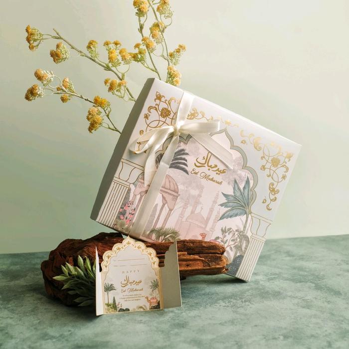 (10PCS) kotak kue nastar kemasan nastar idul Fitri kotak nastar lebaran terbaru 2026 - Eid 30hole