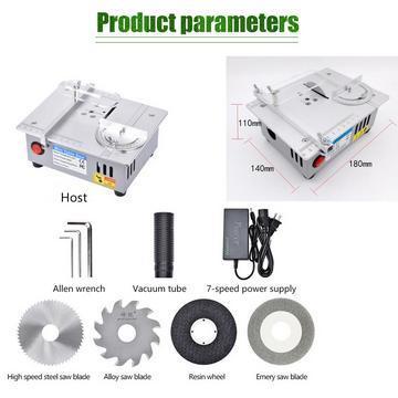 Mesin Potong Kayu Mini / Mesin Gergaji Meja Mini Portable