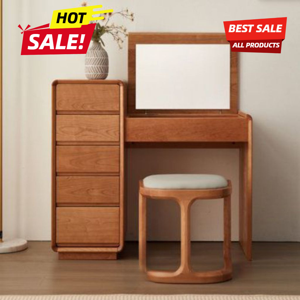 Meja Rias Kayu Jati Solid | Meja Rias Minimalis | Furniture Jepara Asli | Meja Rias Elegan