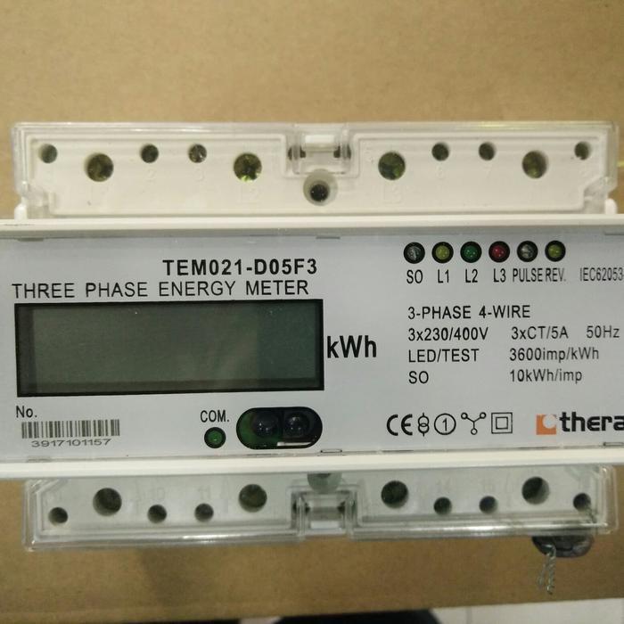 KWH Meter 3P Digital Thera TEMO21 via CT promo