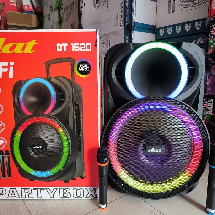 SPEAKER PORTABLE WIRELLES DAT DT-1520 PARTY BOX 15INCH ORIGINALp