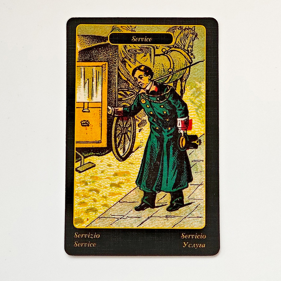 Gypsy Oracle Deck English and Spanish Etion 9*6cm 52 Pcs Oracle Cards Printed on 350GSM Double-embos