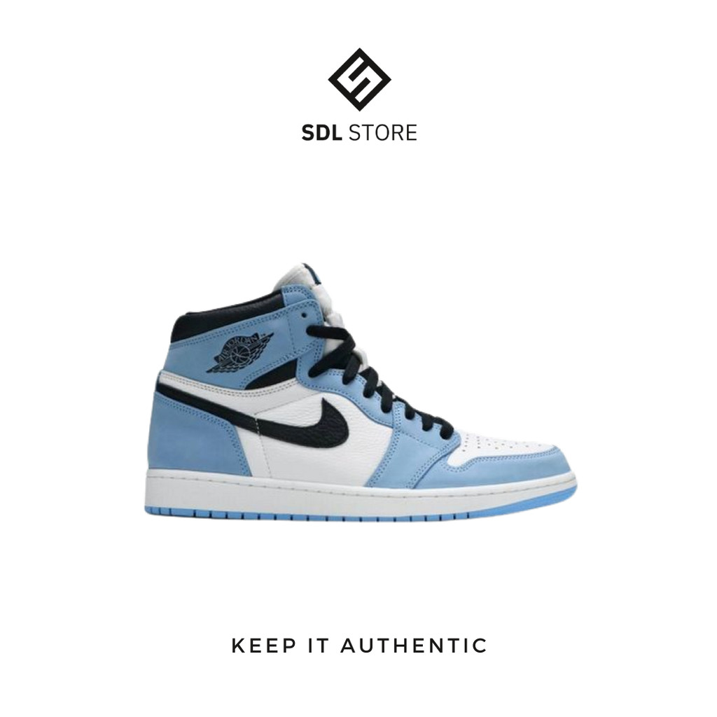 Air Jordan 1 Retro High White University Blue Black