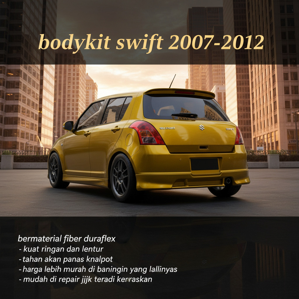 bodikit bodykit swift old 2007-2012 bodykit swift body kit suzuki swift