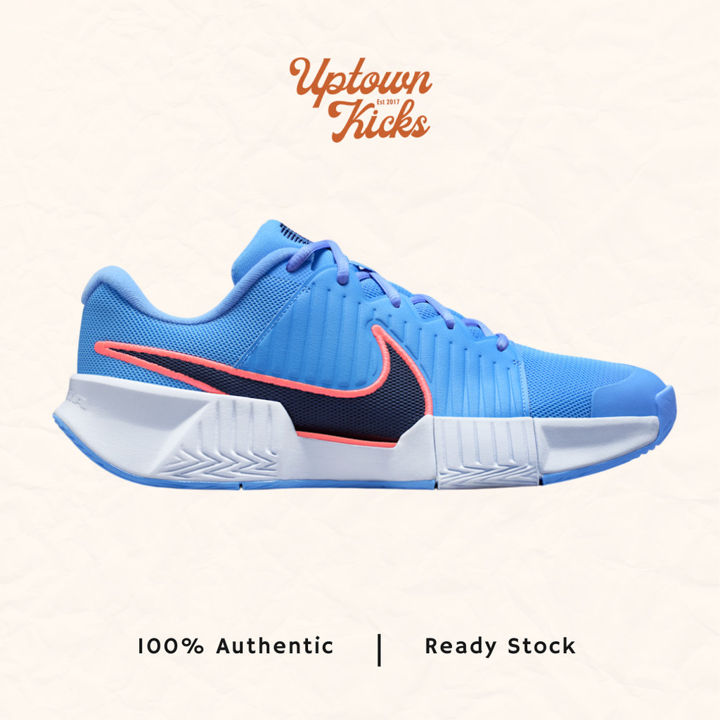 Nike GP Challenge Pro Hard Court University Blue Men Tennis Shoes Sepatu Tenis Pria IF7052-403 (100%